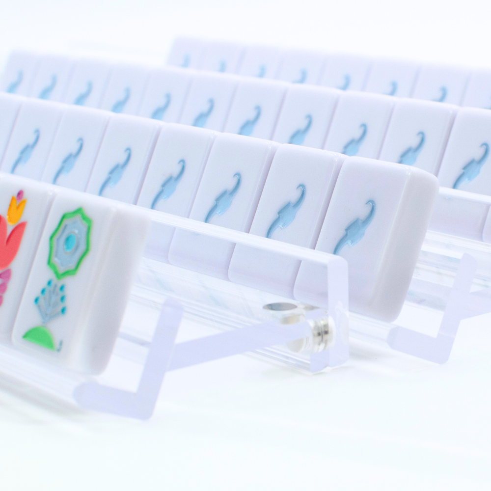 Transparent Clear racks with pushers