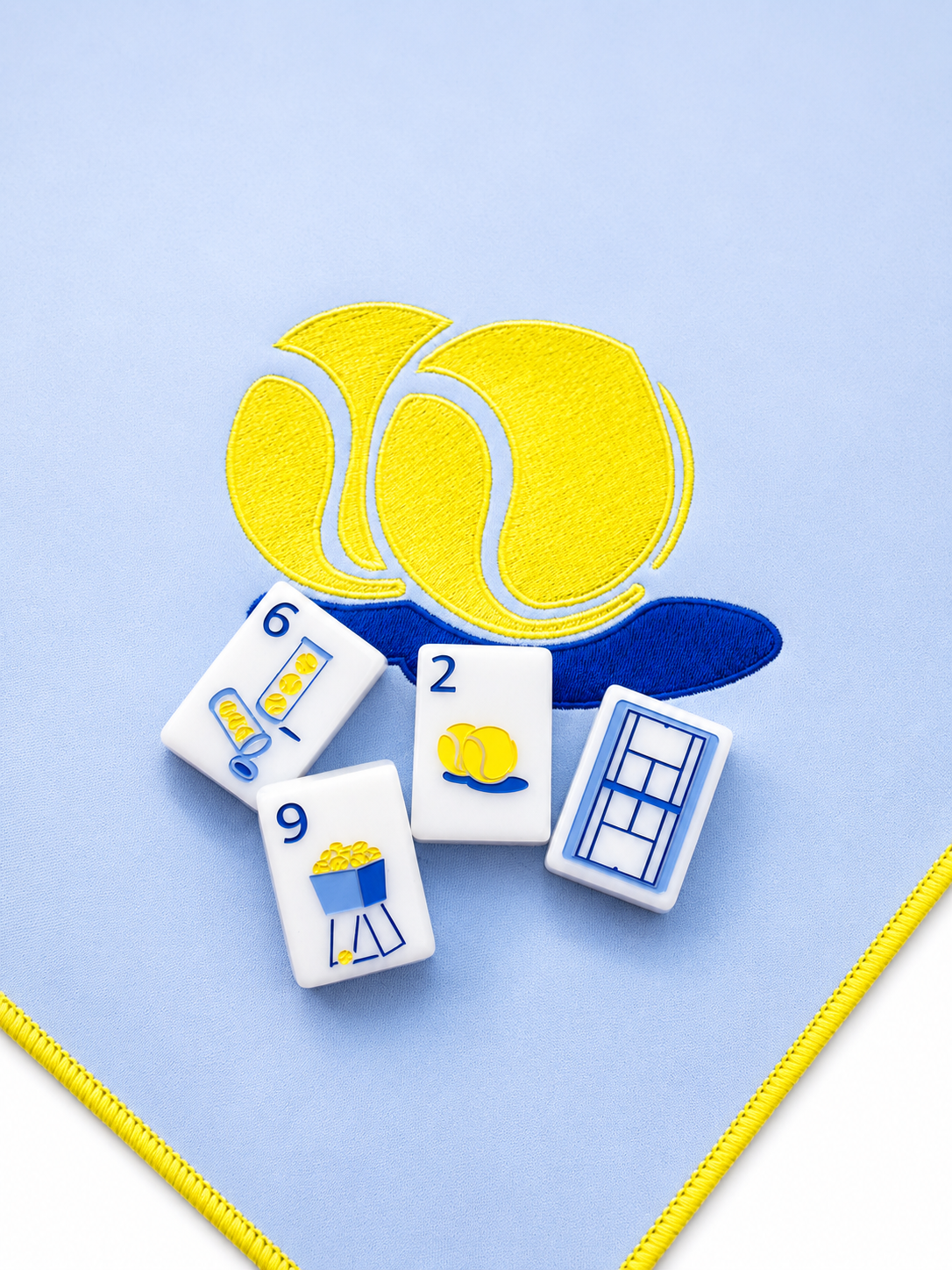 Ball's in Your Court! mat detail