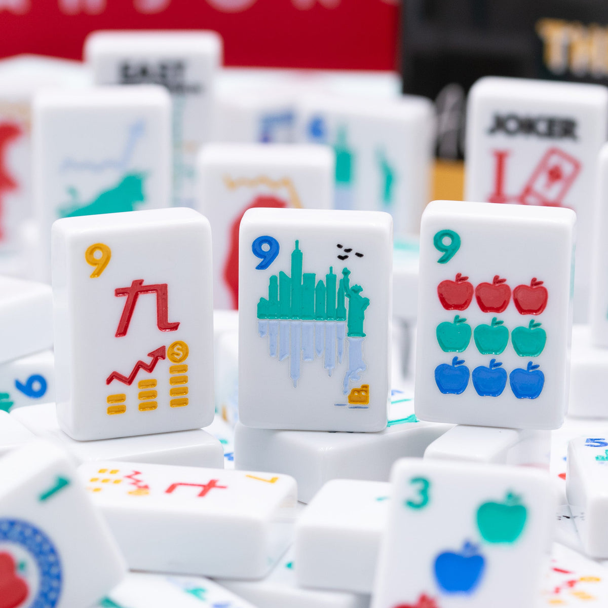 My Fair Mahjong NYC Series tile set