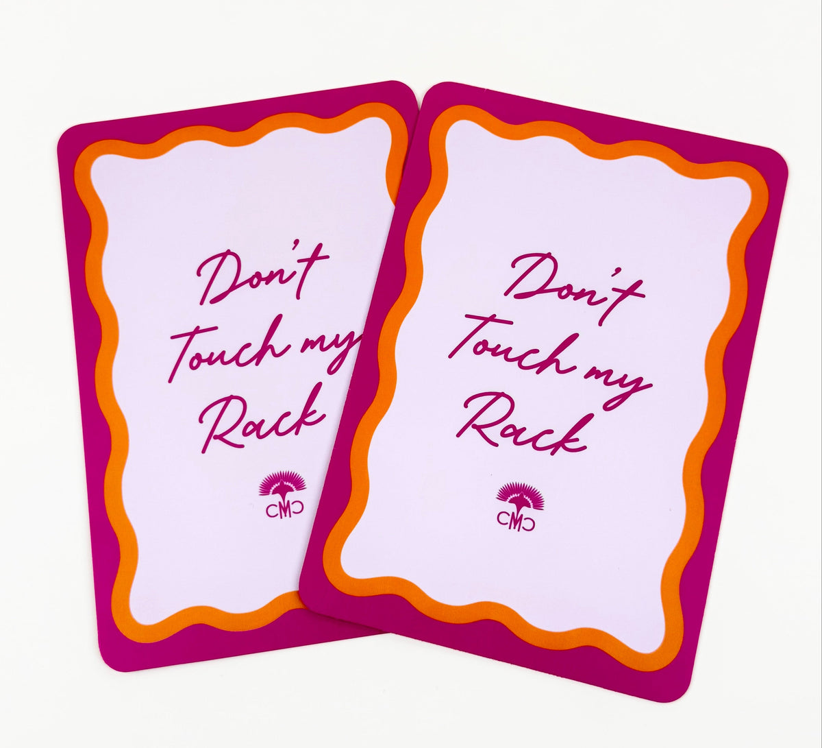 Charleston Mahjong Club shufflers, Don't Touch My Rack
