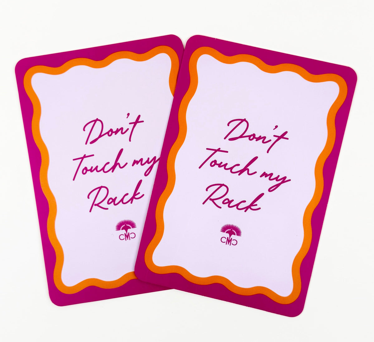 Charleston Mahjong Club shufflers, Don't Touch My Rack