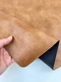 Charleston Mahjong Club brown vegan leather mat
