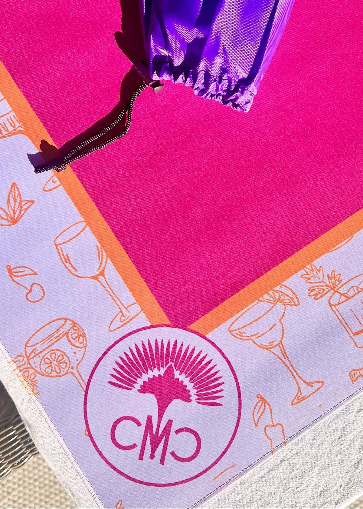 Charleston Mahjong Club Cocktail Club mat