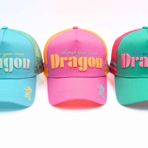 Dragon trucker hat