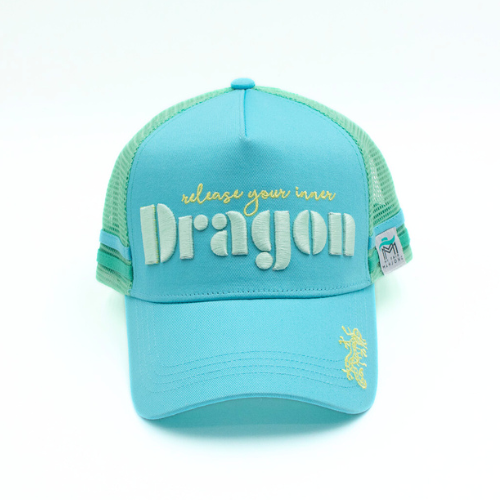 Dragon trucker hat, Blue