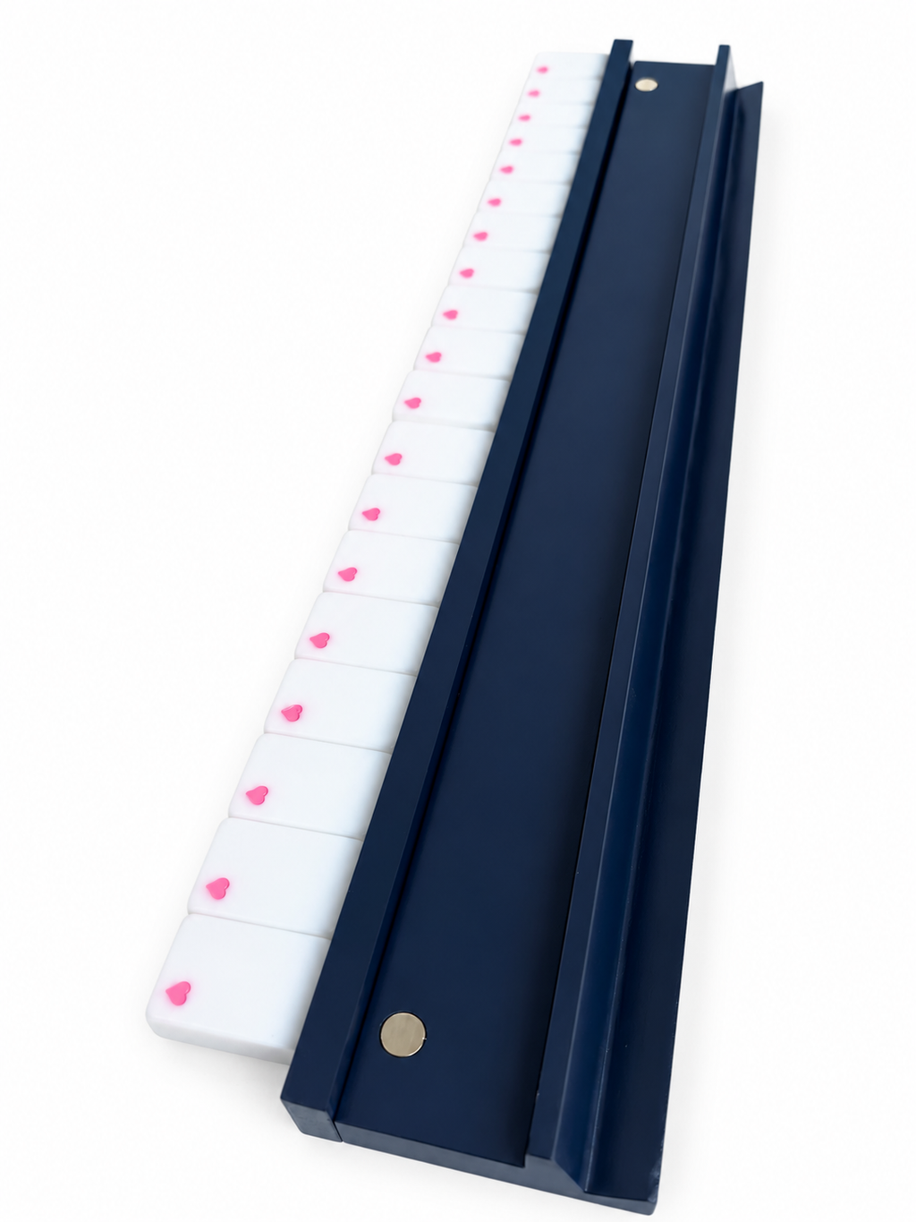 Deep Blue rack with tiles