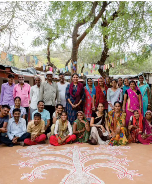 Dhonk artisan community in Ranthambore, India