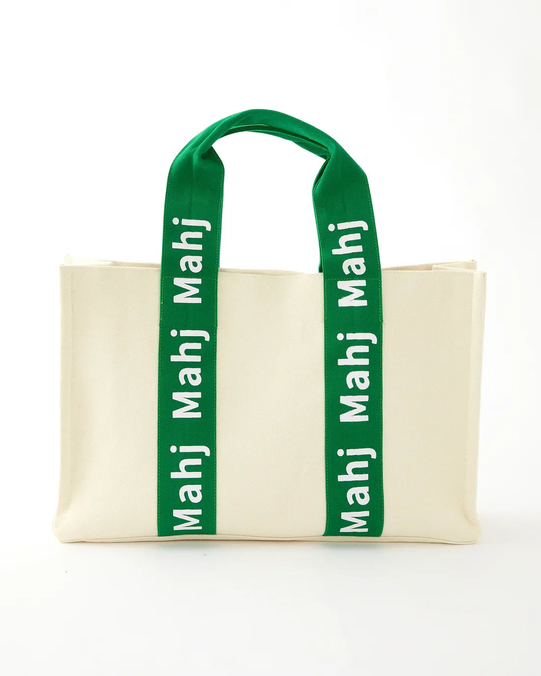 Oh My Mahjong Mahj It All bag in Green, front view