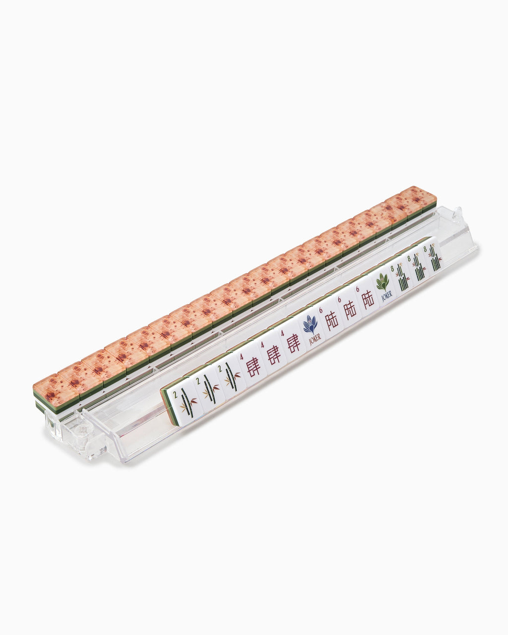 Heritage tiles standing in a row on a rack; rack sold separately