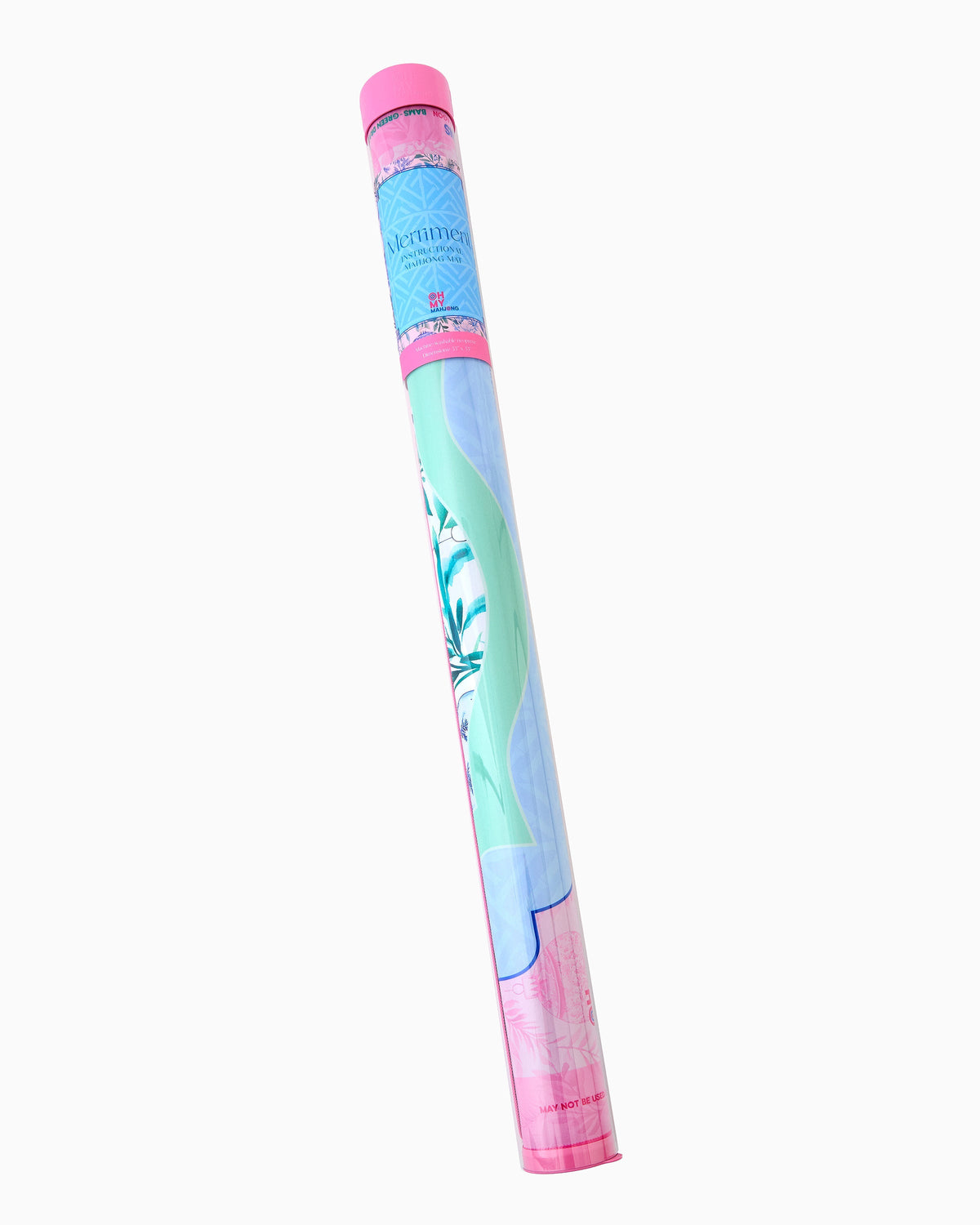 Oh My Mahjong Merriment mat storage tube