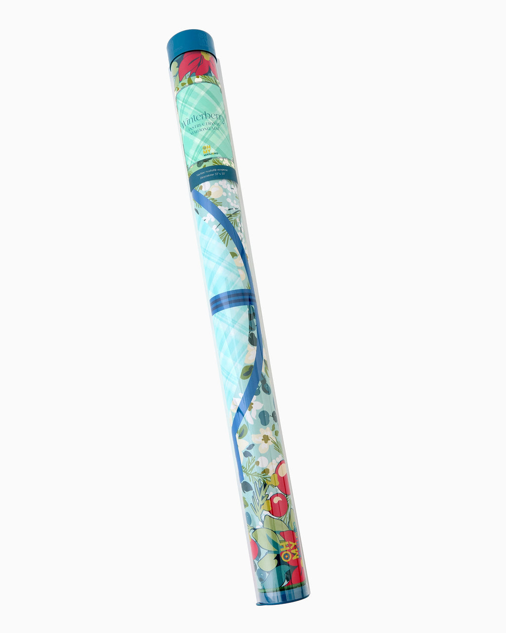 Oh My Mahjong Winterberry mat storage tube